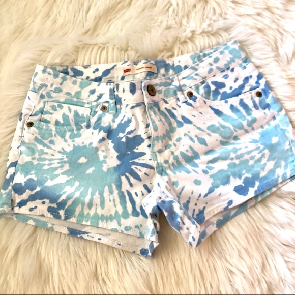 Levi's Other - Girls Levi Tie-dyed shorts